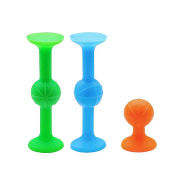 StickyShots | Set di Dardi a Ventosa per Gioco Sicuro ed Educativo con 12 Pezzi - Adatto per Bambini e Adulti